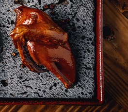 鳩のパリパリ揚げ